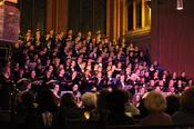 Im Dezember steht traditionell das Weihnachtsoratorium auf dem Programm (Apostel-Paulus-Kirche, 2018)