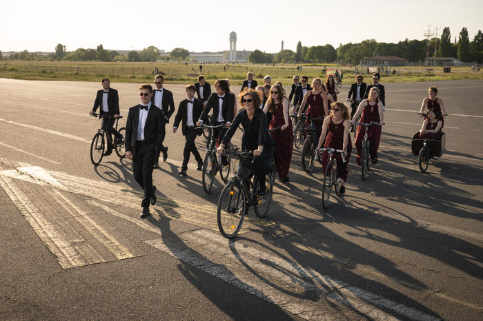 Kammerchor auf dem Tempelhofer Feld