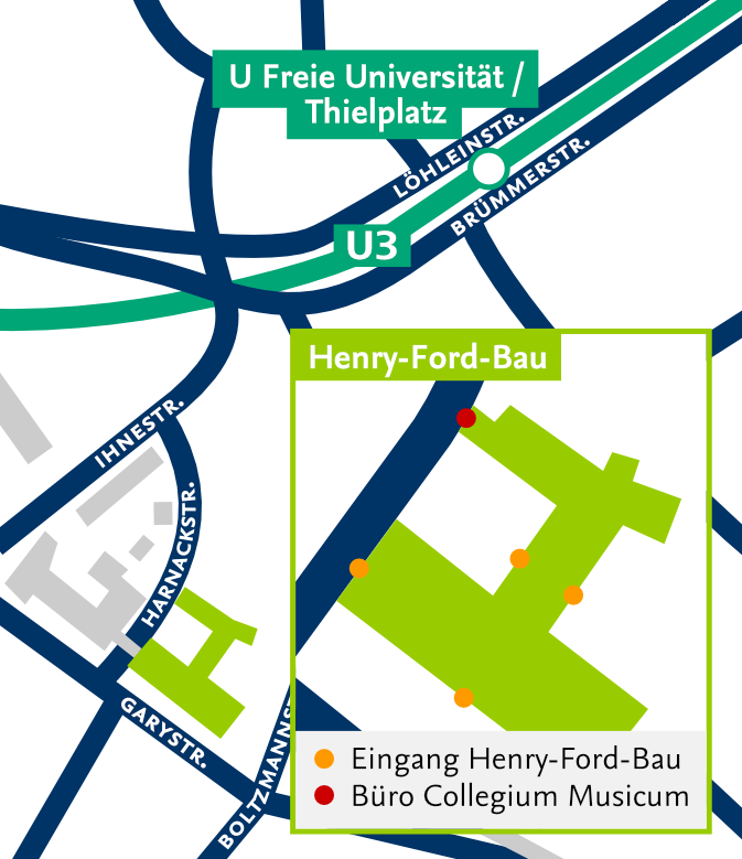 Büroeingang Henry-Ford-Bau
